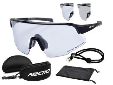 ARCTICA Okulary S-340F FOTOCHROMOWE PRZECIWSŁONECZNE ROWEROWE FOTOCHROM 1-3