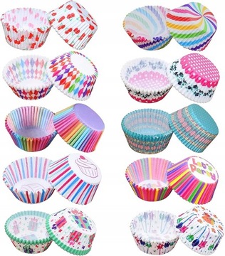 ФОРМА ДЛЯ ВЫПЕЧКИ МАФФИНОВ БУМАЖНАЯ ФОРМА ДЛЯ ВЫПЕЧКИ МАФИНОВ 200 шт.