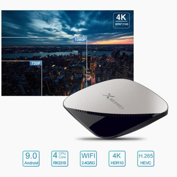 ТВ-приставка X88 PRO 2 ГБ/16 ГБ Android 9.0 RK3318