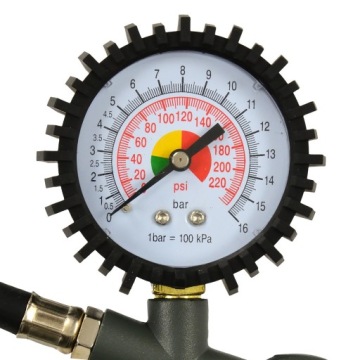 ПИСТОЛЕТ ДЛЯ НАКАЧИВАНИЯ ШИН КОЛЕС БОЛЬШОЙ МАНОМЕТРНЫЙ НАСОС 220 PSI 16 БАР