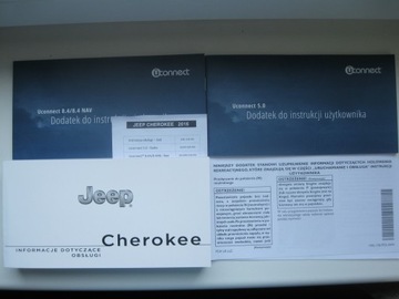 Jeep Cherokee KL 2013-2019 instrukcja obsługi PL
