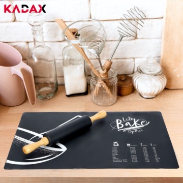 СИЛИКОНОВАЯ ДОСКА, БОЛЬШОЙ КОВРИК + РАСКАТНЫЙ ВАЛИК