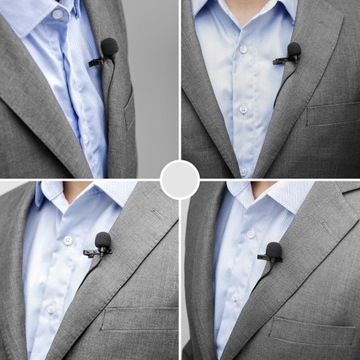 Петличный всенаправленный микрофон BOYA BY-M1 с клапаном