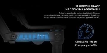 Стабилизатор FeiyuTech F4 Scorp Pro для VDSLR _ OUTLET