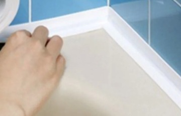 УПЛОТНИТЕЛЬНАЯ ЛЕНТА ПВХ ДЛЯ РАКОВИНЫ, ВАННЫ, ДУШЕВОГО ПОДДОНА, 35ММ 320 СМ, САМОКЛЕЙКИ