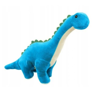 Velký Dinosaurus Tobi Plyšový Plyšový Mazlíček Přítulníček Medvídek 150 CM Modrý