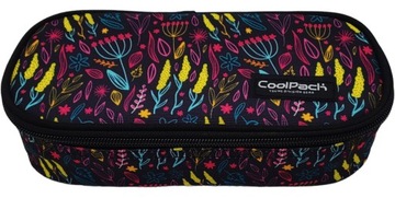 Piórnik saszetka CoolPack jednokomorowy motyw roślinny kwiaty rośliny