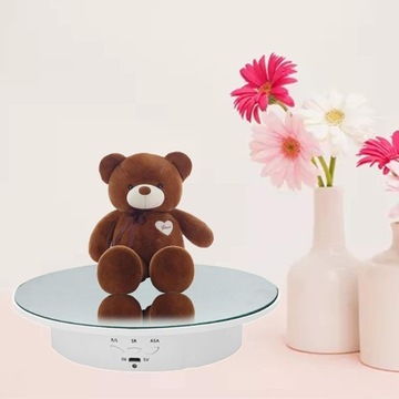 ЭЛЕКТРИЧЕСКИЙ ДИСПЛЕЙ, ВРАЩАЮЩИЙСЯ СТЕНД НА 360°, НАСТОЛЬНЫЙ ФОТОСТЕНД