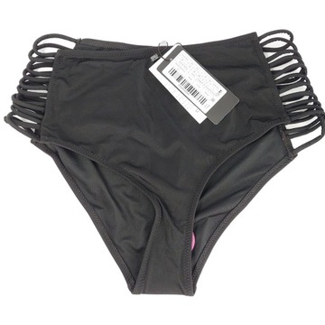 TRENDYOL Damskie bikini z wysokim stanem, czarne, 40 EU