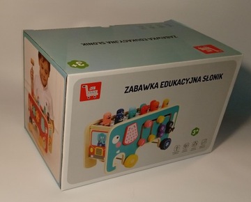 ДЕРЕВЯННЫЙ УЧЕБНЫЙ КУБ, СЛОН, ПУАНСОН, ПУЛЛЕР