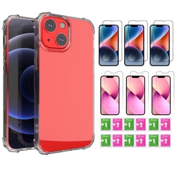 Etui do iPhone 13 mini Case Anti-Shock + 6x SZKŁO