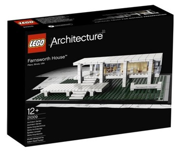 LEGO 21009 ARCHITECTURE FARNSWORTH HOUSE - USA UNIKAT