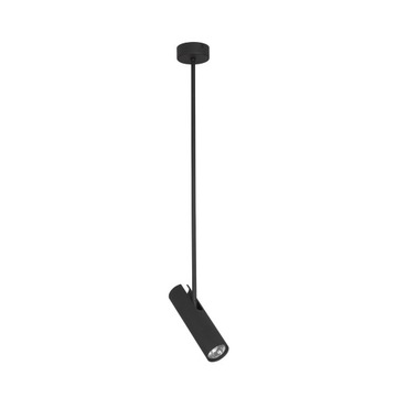 LAMPA WISZĄCA TUBA CZARNA REFLEKTOR 6503 EYE SUPER