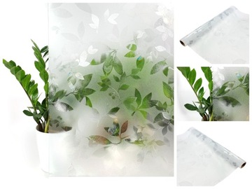 Folia Na Okno Bezklejowa Okleina Statyczna 100cm