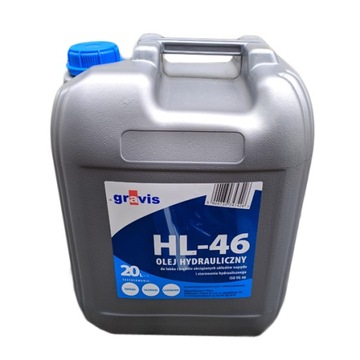 OLEJ HYDRAULICZNY GRAVIS HL-46 DO KOPARKI 20L