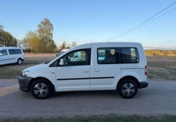 Volkswagen Caddy III Kombi Maxi 2.0 EcoFuel CNG 109KM 2010 Volkswagen Caddy 2.0 MPI 109 KM 5 osobowy Nowa instalacja LPGZarejestrowany, zdjęcie 1
