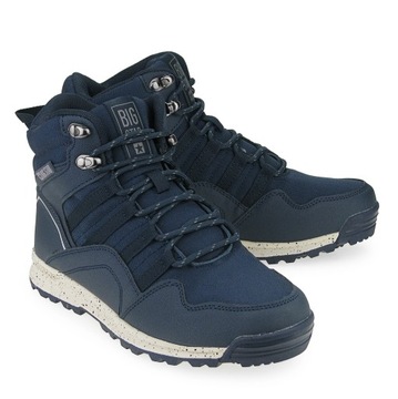 DAMSKIE BUTY TREKKINGOWE TRAPERY BIG STAR KK274611 GRANATOWE R 38