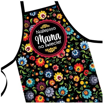 PREZENT NA DZIEŃ MAMY FARTUCH KUCHENNY PREZENT DLA MAMY DZIEŃ MATKI