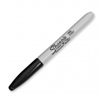 Marker permanentny czarny SHARPIE FINE
