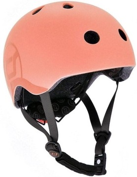 SCOOTANDRIDE Peach HULAJNOGA Highwaykick 5 + KASK LED S-M 5L+ Odblask