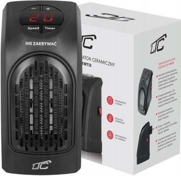 Тепловентилятор мощностью 400 Вт с ЖК-дисплеем LTC WT12