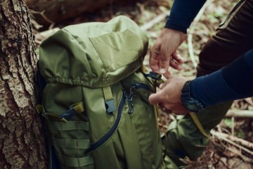 2TREES TRAPER 60L рюкзак 60 л оттенки зеленого