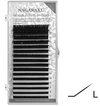 Sztuczne rzęsy NAGARAKU Premium MIX 7-15mm L 0,07