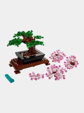 LEGO ICONS 10281 Цветочный горшок в виде дерева бонсай в подарок для женщин Кирпичи + сумка