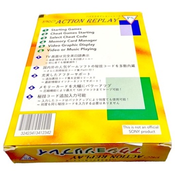 Action Replay Pro PlayStation PSX PS1 новый, коды коробок читы