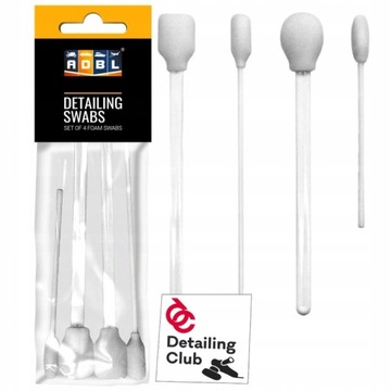 ADBL Detailing Swabs - 4 Patyczki Do Kratek Wnęk