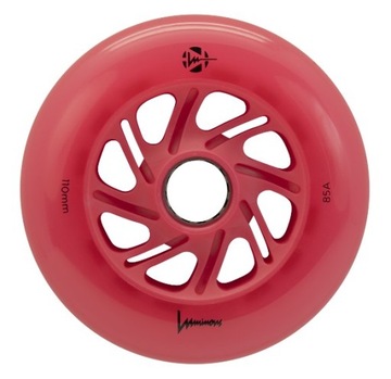 KOŁA ŚWIECĄCE DO ROLEK LUMINOUS RED / RED 110MM