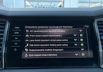 Skoda Kodiaq I SUV Facelifting 2.0 TSI 190KM 2022 Skoda Kodiaq Po serwisie LK 4X4, CANTON, Kamera 360, Matrix, ACC, Wentyl., zdjęcie 29