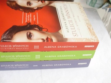 Stulecie Winnych Tomy 1-3 Ałbena Grabowska
