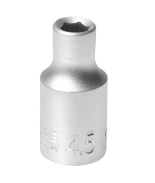 Klucz nasadowy nasadka mała 1/4 6 kątna 4,5 mm MJW