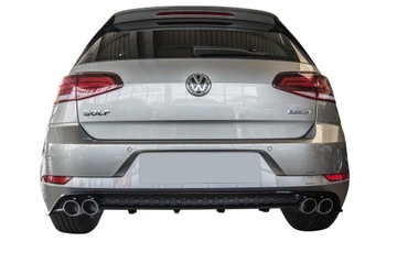 DIFUZOR DOPLNĚNÍ NÁRAZNÍKU ZADNÍHO VW GOLF 7 VII 2016-2020 PO LIFTBACK