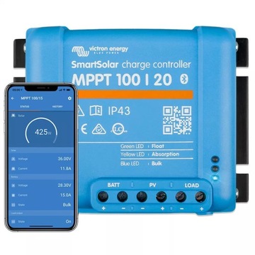 Regulator ładowania SmartSolar MPPT 100/20 (up to 48V)