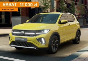 Volkswagen T-Cross SUV Facelifting 1.5 TSI 150KM 2026 Volkswagen T-Cross R-Line Plus 1.5 TSI 150 KM DSG 1.5 Benzyna 150KM