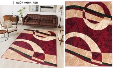 КОВЕР BCF 160х220 МОДНЫЕ УЗОРЫ ВЫСОКОЕ КАЧЕСТВО