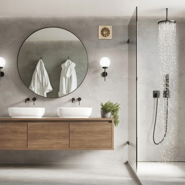 WENTYLATOR ŚCIENNY SUFITOWY STANDARD Fi 100 ZŁOTY