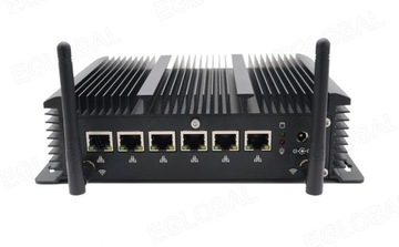 Przemysłowy mini PC G7 6xRJ45 LAN HDMI Router