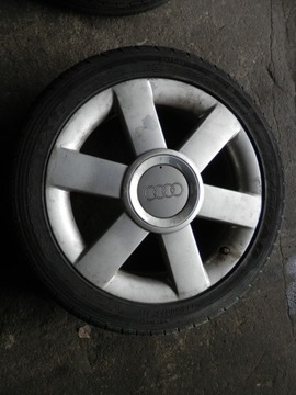4× DISK HLINÍK AUDI OE 8Z0601025 6.0" X 16" 5X100 ET 35