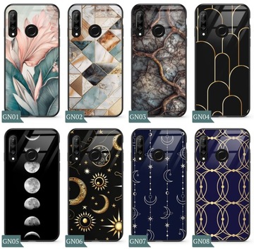 СТЕКЛЯННЫЙ чехол для HUAWEI P30 lite + ЗАКАЛЕННОЕ СТЕКЛО