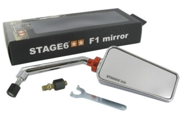 Lusterko Stage6 F1 Style M8 prawe chrom