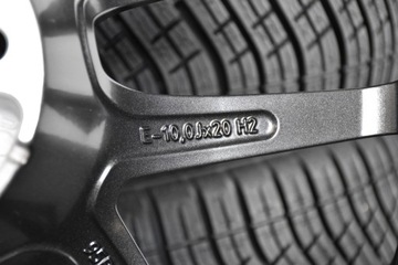 4× DISK HLINÍK PORSCHE OE 95B601025EJ 9.0" X 20" 5X112 ET 26