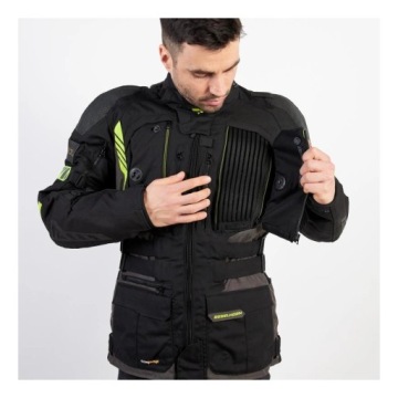 Куртка REBELHORN PATROL BLACK/FLO YELLOW с бесплатными подарками