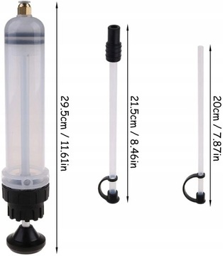 Шприц для всасывания масла для тормозной жидкости и топлива