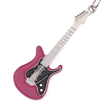 Brelok do kluczy gitara dla prześlicznej gitarzyski prezent dla dziewczyny