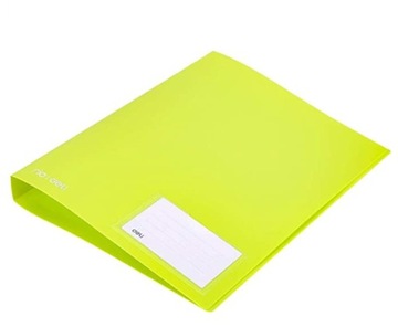 Segregator Deli A4 plastikowy 3 cm zielony