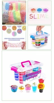 ЛАБОРАТОРНЫЙ СЛАЙМ ГОТОВЫЙ СЛАЙМ АКСЕССУАРЫ ЧЕМОДАН