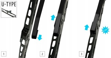 WUS400 PIÓRO WYCIERACZKI 400MM STANDARD